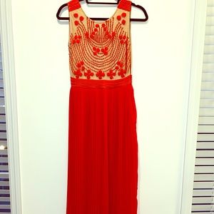 Anthropologie maxi dress